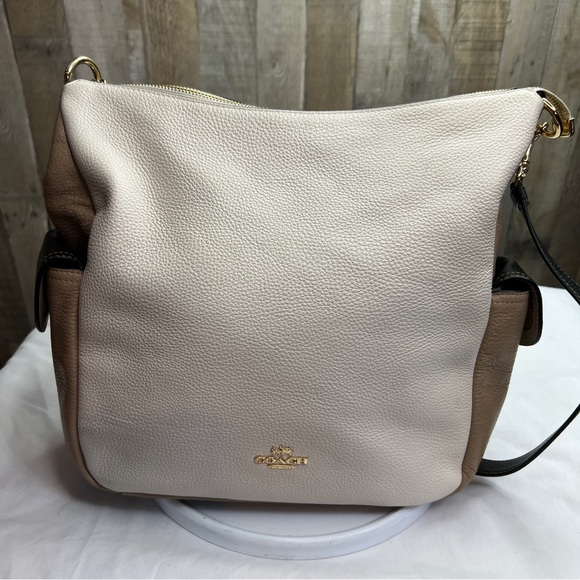 Coach Bags Coach Pennie Shoulder Bag In Colorblock Chalk Poshmark